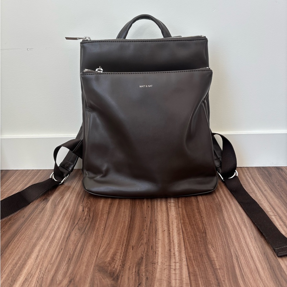 Matt & Nat Nara backpack in Espresso brown